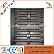 Rubber track for harvester machine,agriculture rubber track